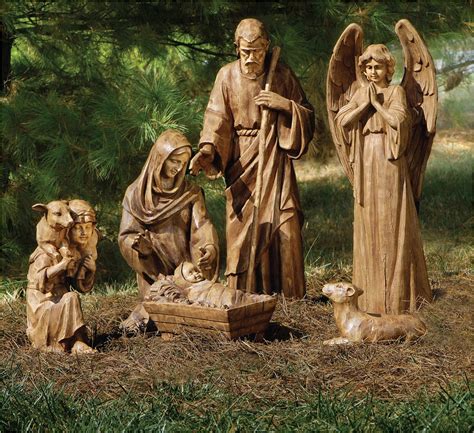 nativity scene resin|christmas nativity sets hobby lobby.